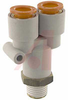 UNION Y, PNEUMATIC, 3/8IN. OD TUBE -- 70070426