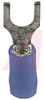 Terminal; Fork; 18 to 14 AWG; 0.162 in.(Max.); Copper; Tin; Nylon; #10; Fork - 70091899 - Allied Electronics, Inc.