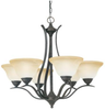 SL863622 Mid. Chandeliers-Glass Up - 751274 - Capital Lighting, Inc.