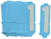 Brady Bradyglo Number Label - Printed Msg = 1 - 6002-1 - 754473-84005 - R. S. Hughes Company, Inc.