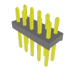 Headers, Male Pins - 612-MTMM-105-06-G-D-120-ND - DigiKey