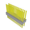 Headers, Male Pins - 612-MTMS-115-54-G-D-295-ND - DigiKey