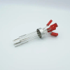 Thermocouple Feedthrough, Type C, 5 Pairs, Miniature Connectors, 1.50″ Dia Stainless Steel Weld Adapter - A0656-3-W - MPF Products, INC.
