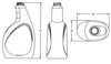 PET and HDPE Plastic Bottles -- PREMIER PISTOL GRIP SPRAYR OVAL-TBD-500 ml-TBD-28-400 Ramp