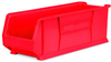 Akro-Mils Akrobin 300 lb Red Industrial Grade Polymer Stacking Storage Bin - 29 7/8 in Length - 11 in Width - 10 in Height - 1 Compartments - 30292 RED - 30292 RED - R. S. Hughes Company, Inc.