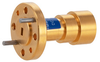 Wide Angle Scalar Feed Horn Waveguide Antenna, WR-10, 89 GHz to 99 GHz, UG-385/U-Mod Round Cover Flange, 10 dBi Nominal Gain -- FMWAN1073