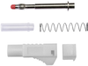 Banana Connector, Plug, 45A, 1Kv, White Rohs Compliant Mueller Electric - 28AK6660 - Newark, An Avnet Company
