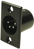 Connector, Xlr, Jack, 4Pos, Panel; No. Of Contacts Cliff Electronic Components - 32AC7237 - Newark, An Avnet Company