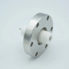 Power Feedthrough with 8′ HVL Connector, 40,000 Volts, 7 Amps, 2.75″ Conflat Flange - A2605-1-CF - MPF Products, INC.
