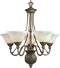 P4010-86 Mid. Chandeliers-Glass Up - 762383 - Capital Lighting, Inc.
