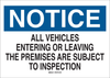 Brady B-401 High Impact Polystyrene Rectangle White Restricted Area / No Trespassing Sign - 14 in Width x 10 in Height - 22138 - 754476-22138 - R. S. Hughes Company, Inc.