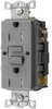GFCI Duplex Receptacle - GFTRST15GY - Hubbell Incorporated