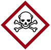 Brady B-7541 White / Black / Red Diamond Polyester Hazardous Area Label - 1.5 in Width - 1.5 in Height - 121200 - 662820-54734 - R. S. Hughes Company, Inc.