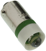 Led Bulb, Ba9S, Green, T-3 1/4; Lamp Base Type Vcc (Visual Communications Company) - 94W7252 - Newark, An Avnet Company