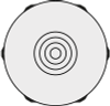 KEL-SCDP-TR multi-range cable entry grommets- with metric threads M25 - M63, for single cables with diameters up to 52 mm / IP65 -- 44071 - Image
