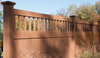 Privacy Vinyl Fence - Chesterfield with CertaGrain® Texture andVictorian Accent - CertainTeed Corporation