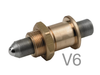 Hex Adjustment Screw, 170 TPI, 12.7 mm Travel, Vacuum - AJS170-0.5H-NL-V6 - Newport MKS