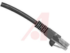 Cord, Patch; 3 ft.; Cat 5e; Booted; Black - 70121707 - Allied Electronics, Inc.