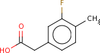 3-Fluoro-4-methylphenylacetic acid -- 2721-3-X1 - Image