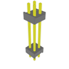 Board Spacers, Stackers (Board to Board) - DW-02-11-F-D-700-ND - DigiKey