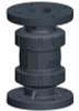 Valves - Plastic-Valves - Check-Valves - cone-Check-Valve-561-562 - 161562092 - Georg Fischer Piping Systems Ltd