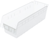Akro-Mils Shelfmax 505 cu in Clear Shelf Storage Bin - 17 7/8 in Length - 6 5/8 in Width - 6 in Height - 1 Compartments - 30098SCLAR - 30098SCLAR - R. S. Hughes Company, Inc.