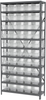 Shelving, Steel Shelving Kit, 12x36x79, 50 Bins - AS1279090SC - Akro-Mils, Inc.