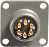 Circular Connector, Receptacle, Size 10, 6 Position, Box; Product Range Amphenol Industrial - 97J1339 - Newark, An Avnet Company