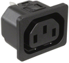AC Power Entry Modules 6610 APLIANCE OUTLET 10A 70 deg C -- 685-6610.2014 - Image