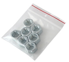 Minigrip Premium Red Line Reclosable Bags with Hangholes - 49821 - U.S. Plastic Corporation