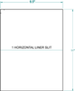 Full Sheet(1 Horizontal Slit) - 332155 - Western Numerical Control