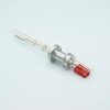 Thermocouple-Power Feedthrough, 1 Pair Type C, w/ Miniature TC Connector, 1000 Volts, 15 Amps, 2 Pins, 1.33″ Conflat Flange - A0436-5-CF - MPF Products, INC.