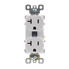 20 Amp Weather Resistant Duplex Outlet, Side Wire & Back Wire, Commercial Grade - 2010N - Suzhou Ele Mfg Co., Ltd.