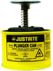 Justrite Yellow Steel 1 pt Safety Can - 5 1/4 in Height - 4 7/8 in Overall Diameter - 697841-00264 - 697841-00264 - R. S. Hughes Company, Inc.