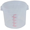 Translucent Polypropylene Round Food Storage Containers - 81522 - U.S. Plastic Corporation
