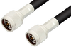 N Male to N Male Cable 72 Inch Length Using RG8 Coax - PE3570-72 - Pasternack