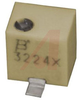 TRIMMER,CERMET,REST 50 KILOHMS;SMD;11 TURN;PWR-RTG 0.25W, TOP ADJUST - 70154811 - Allied Electronics, Inc.