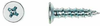 Flat Phillips Undercut Lo Root&reg; Screws Bulk -- 0355-000A-0146-0101 - Image