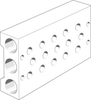 Connection block - PRS-1/8-5-B - Festo Corporation