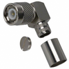 TNC Connector Plug, Male Pin 50 Ohm Free Hanging (In-Line), Right Angle Solder - 43-122416 - Utmel Electronic Limited