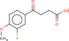 3-(3-Fluoro-4-methoxybenzoyl)propionic acid - 2629-3-X0 - SynQuest Laboratories, Inc.