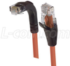 Patch Cord, Cat 5E Right Angle, 3Ft, Orange; Lan Category L-Com - 23T9036 - Newark, An Avnet Company