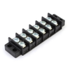 Eaton's Bussmann Series TB100-06 Double Row Terminal Block, 6 Positions, 30A, 300VDC -- 47106 - Image