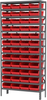 Shelving, Steel Shelving Kit, 12x36x79, 48 Bins - AS1279150R - Akro-Mils, Inc.