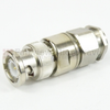 TNC Male (Plug) to BNC Male (Plug) Adapter, Passivated Stainless Steel Body, 1.25 VSWR - SM3562 - Fairview Microwave Inc.