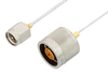 SMA Male to N Male Cable 60 Inch Length Using PE-SR047FL Coax, RoHS - PE34268LF-60 - Pasternack
