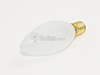 60 Watt, 130 Volt Frosted Blunt Tip European Decorative Bulb - B401460 - bulbs.com