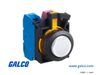 IDEC Pushbutton Non-Illuminated - CW1B-M2E11W - Galco Industrial Electronics