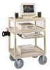 Workstation w/Pneumatic Tires - LEM32PT - Visual Sound, Inc.