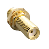 SMA Female To SMA Female Bulkhead RF Adapter - ET-SFS-SFS-BH - Eteily Technologies India Pvt. Ltd.